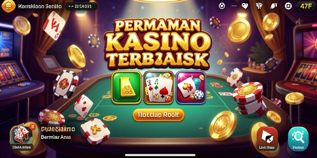 Tampilan permainan Kasino yang seru dan mendebarkan di 47F.