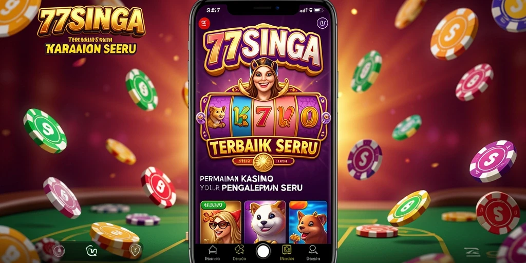Screenshot gameplay 77SINGA yang menampilkan keseruan taruhan Kasino.