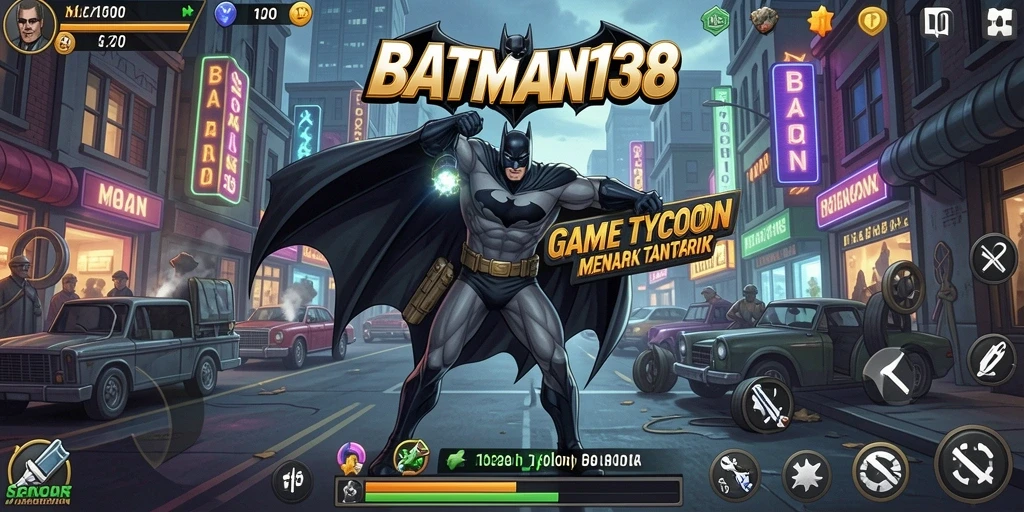 Tampilan gameplay BATMAN138 yang dinamis dan penuh strategi.