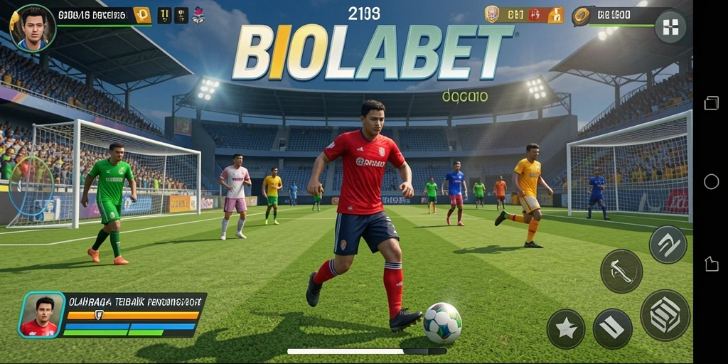 Tampilan gameplay BIOLABET yang intens dan penuh aksi.