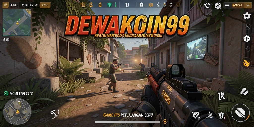 Tangkapan layar gameplay intens dalam DEWAKOIN99 menunjukkan pertempuran seru.