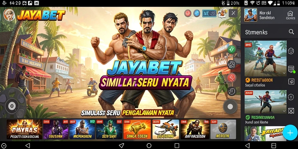Tampilan gameplay JAYABET yang imersif dan menarik.