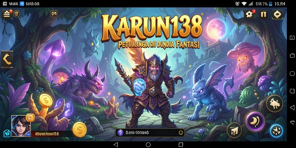 Tampilan gameplay <strong>KARUN138</strong> yang menarik dan penuh aksi petualangan.
