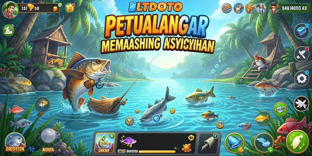 Tangkapan ikan yang luar biasa dalam gameplay LTDTOTO.