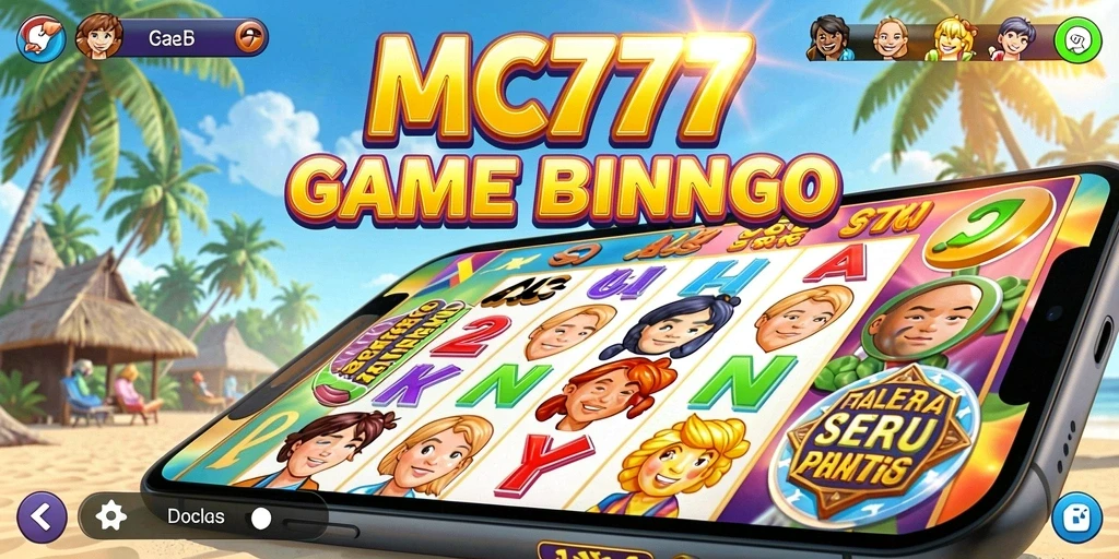 Tampilan screenshot utama MC777 menampilkan gameplay Bingo yang seru dan menghibur.