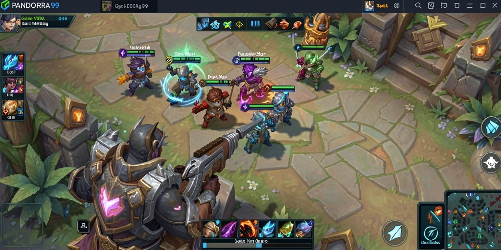 Gambaran menarik gameplay PANDORA99 yang penuh aksi.