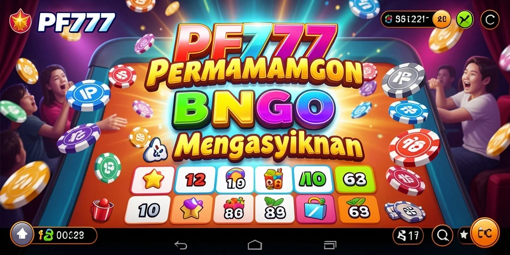Gameplay Bingo yang seru dan interaktif di PF777.