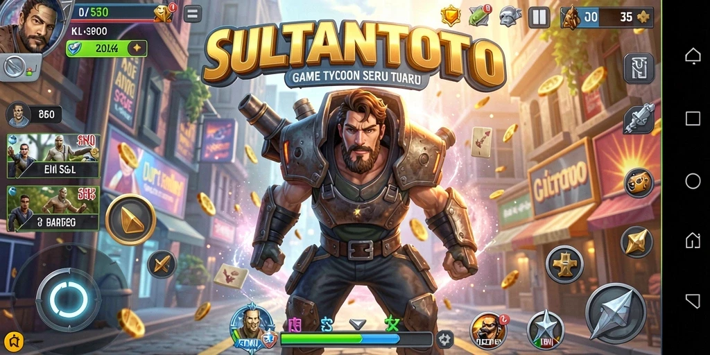 Tampilan gameplay menarik dalam SULTANTOTO yang penuh strategi.