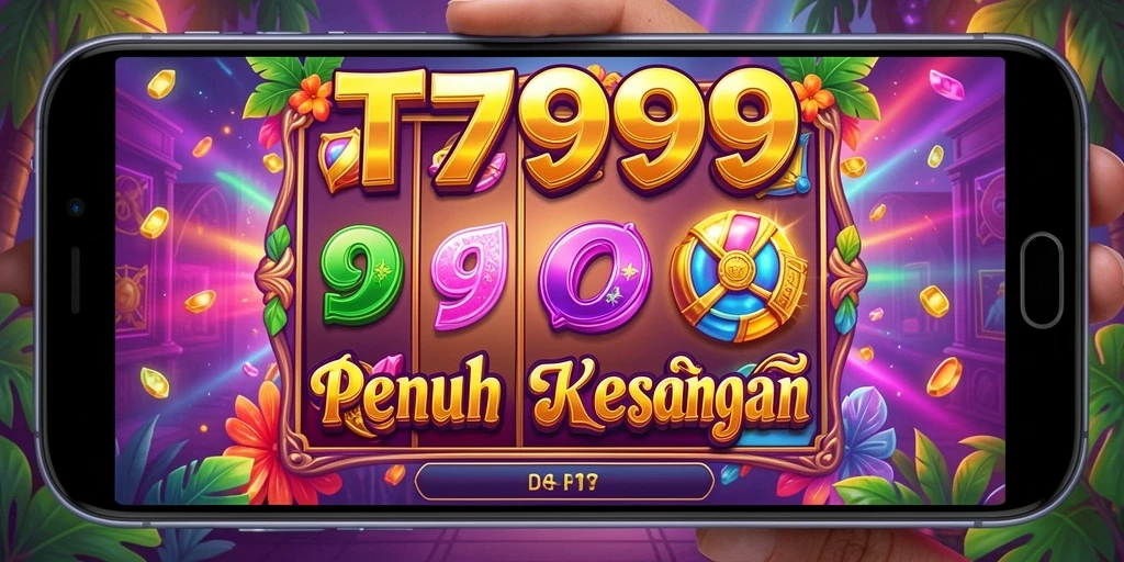 Screenshot gameplay T9999 menampilkan keseruan permainan Slot yang mendebarkan.