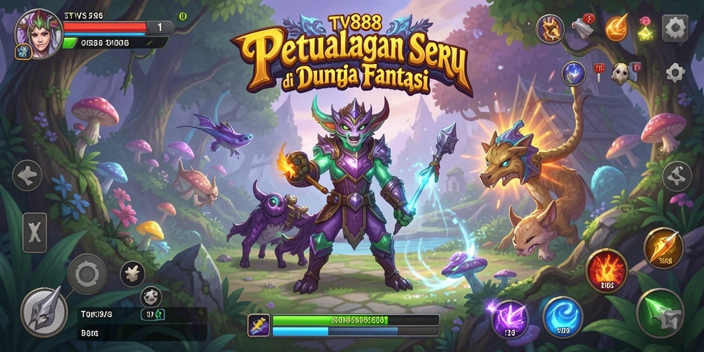 Tangkapan layar gameplay TV888 menampilkan petualangan seru dan interaksi pemain.